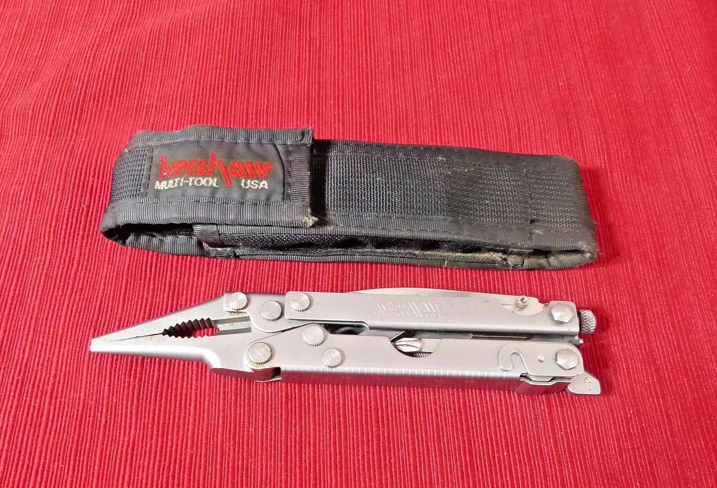 RARE Kershaw A100 USA Multi-tool W/ Case PAT PENDING KAI Goo