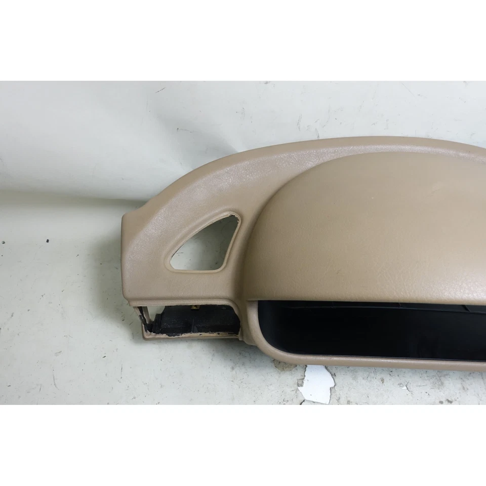 Damaged 1996-2002 BMW Z3 E36 Left Dash Cluster Dome Trim Beige OEM - Imagem 4 de 4