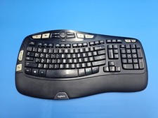 Logitech K350 Wave Wireless Keyboard - No DONGLE/USB Good Condition
