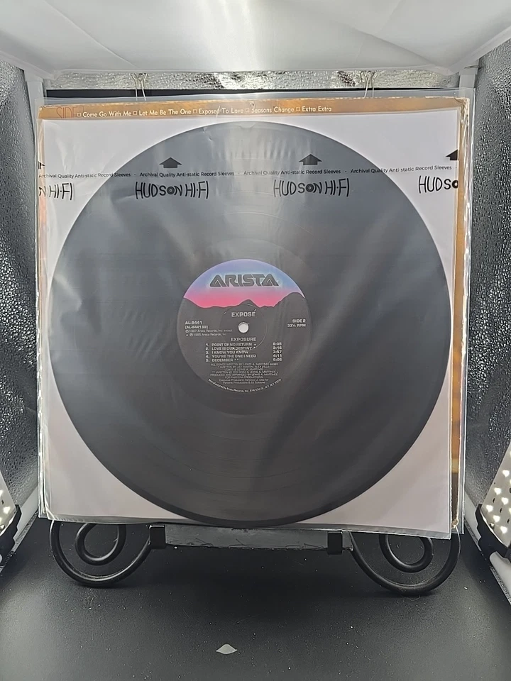 Expose, Exposure, 1987 1st Arista Stereo AL-8441 PROMO VG/VG Foto 4 de 4