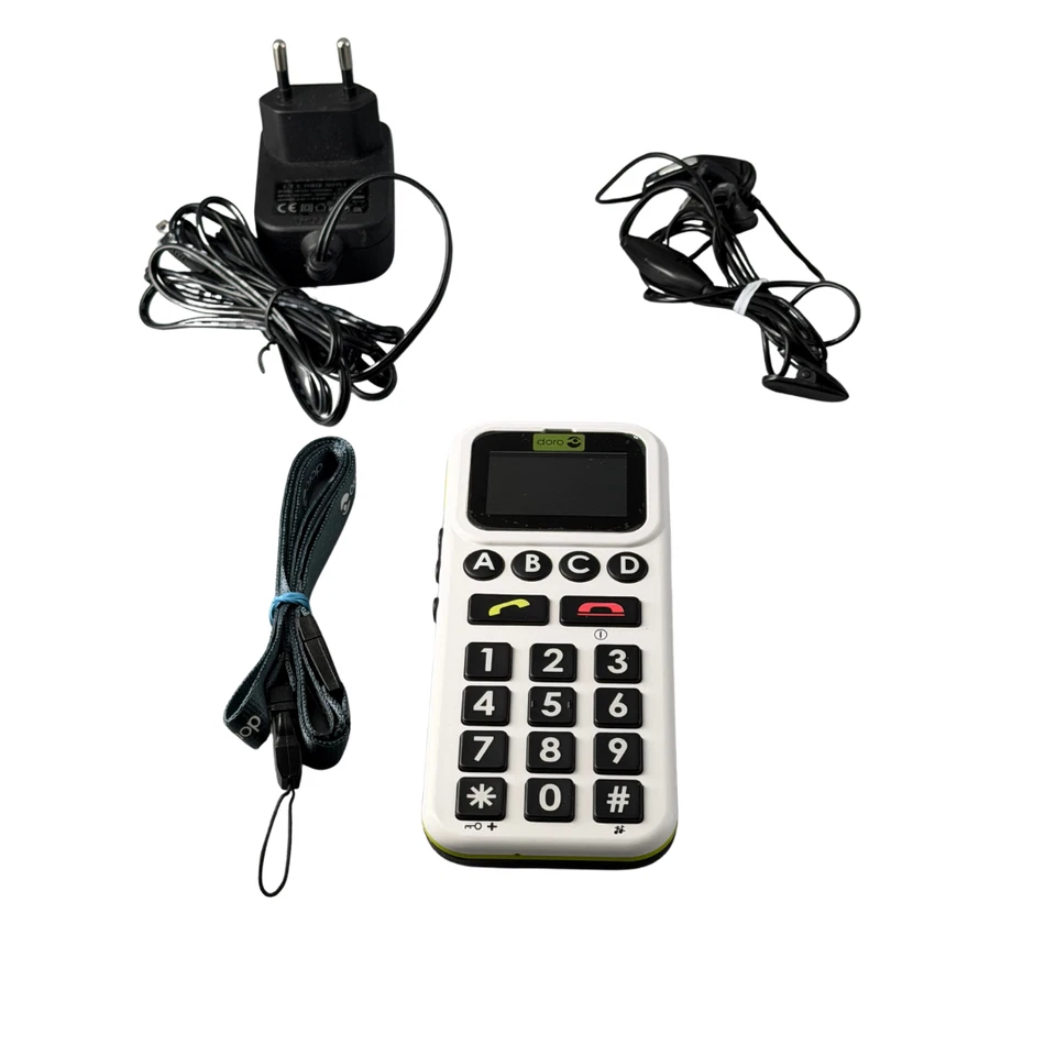 Doro HandleEasy 326 GSM Senioren Handy Großtasten Mobiltelefon Set - Bild 1 von 3