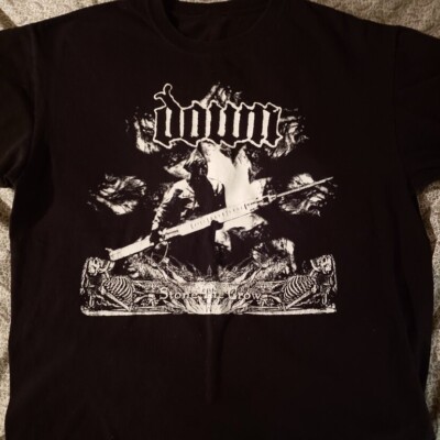 Down Band Stone The Crow Album Unisex Black All Size T-Shirt AR1284