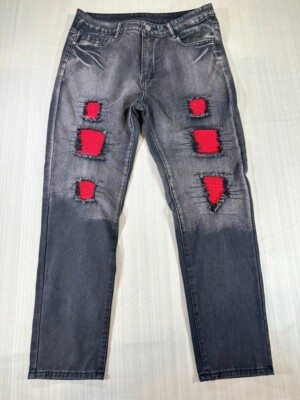 Vintage Jeans Men's size 36x28 Medium Wash Black #2801