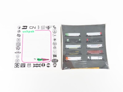 N Deluxe Innovations NSC Convention Unitpak BethGon Coalporter Set of 10 -Sealed
