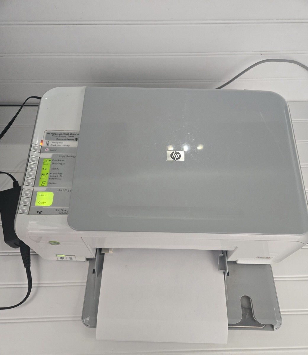 HP Photosmart C3180 All-In-One Printer Fully Functional | eBay