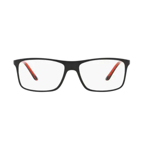 Montatura Occhiali da Vista Uomo Starck PL1365 1365X 0020 Nero Squadrato  Rosso | eBay