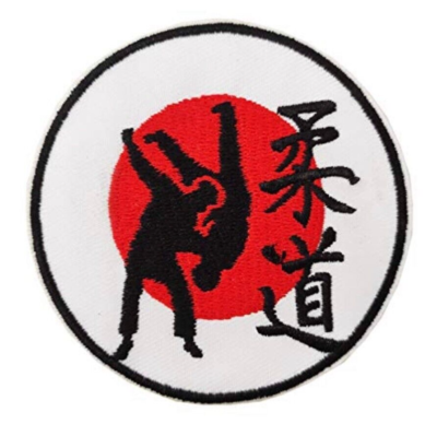 Écusson De Judo (4 Pouces) Brodé à Repasser/coudre Sur Badge