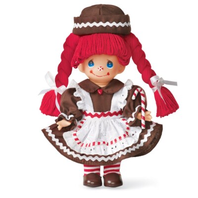 PRECIOUS MOMENTS Raggedy Ann & Andy Gingerbread Christmas