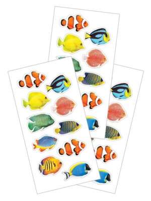 Life Fish Sticker Tropical Ocean Sea Life Fish Stickers Planner Supply Papercraft Crafts ...