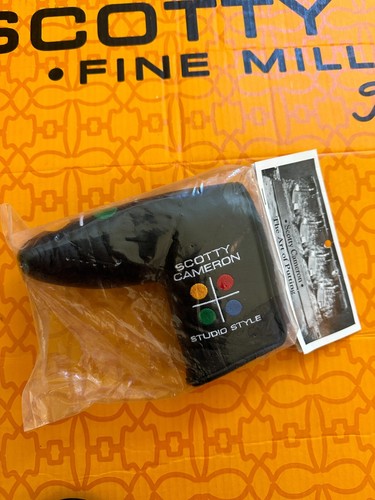 Scotty Cameron Titleist Studio Style Black Blade Headcover With Divot Tool NEW