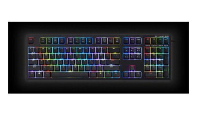 Topre REALFORCE RGB R2A-US4G-BK Contactless APC Soft Full Key Keyboard Black
