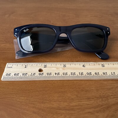 Ray-Ban Men's RB2283 Mr. BuRBank Rectangular Sunglasses 1339/B1 52