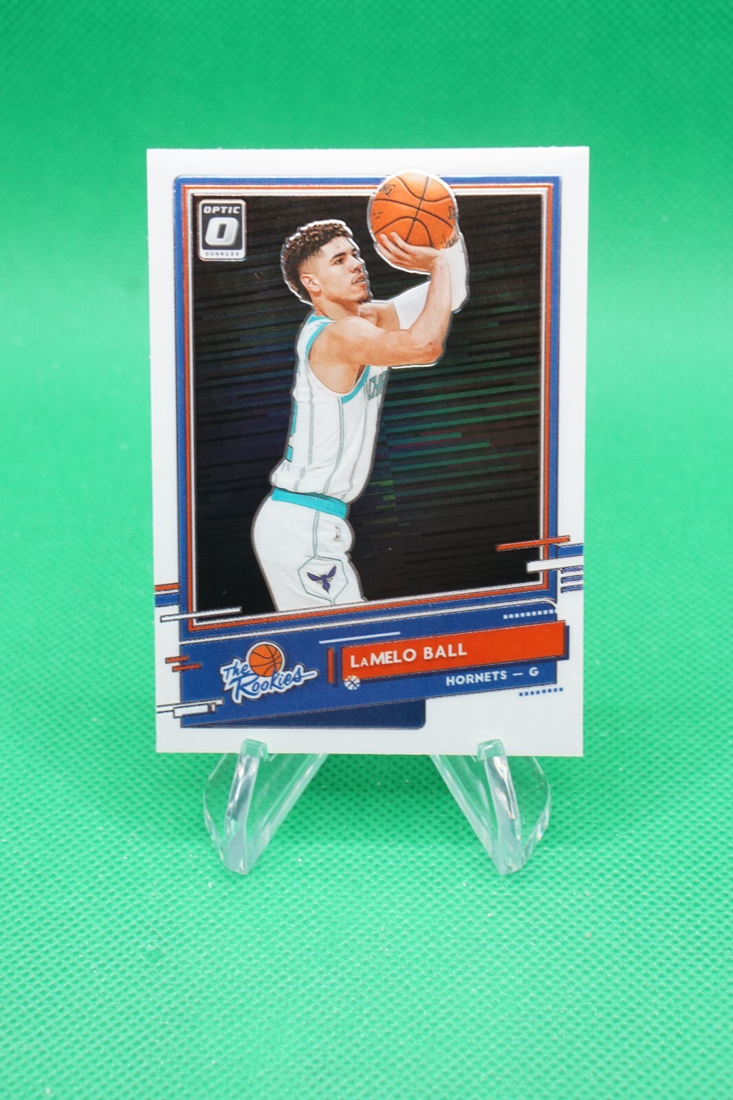 2020-21 Donruss Optic The Rookies #1 LaMelo Ball Charlotte Hornets BG6