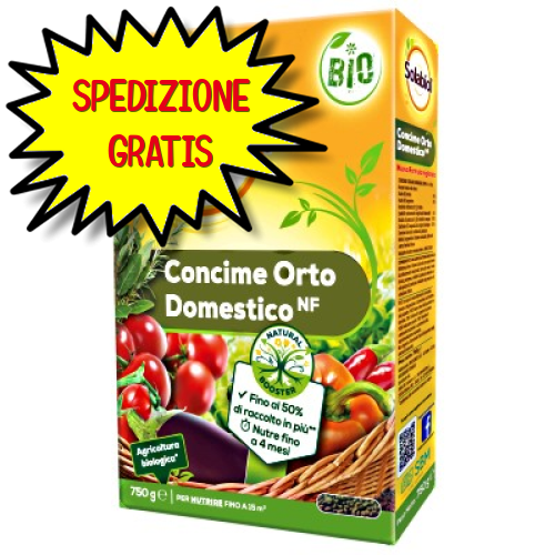 SOLABIOL CONCIME GRANULARE PER ORTO 750 G BIOLOGICO