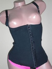 Fajas Chaleco Sin Costuras Cintura Ajustador Modelador Entrenador Térmico SOPORTE TRASERO Negro 3XL