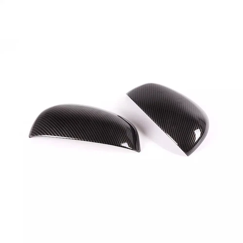 Carbon Fiber Look Side Rearview Mirror Cover Cap For Benz Smart Fortwo 2015-2024 - Picture 8 of 10
