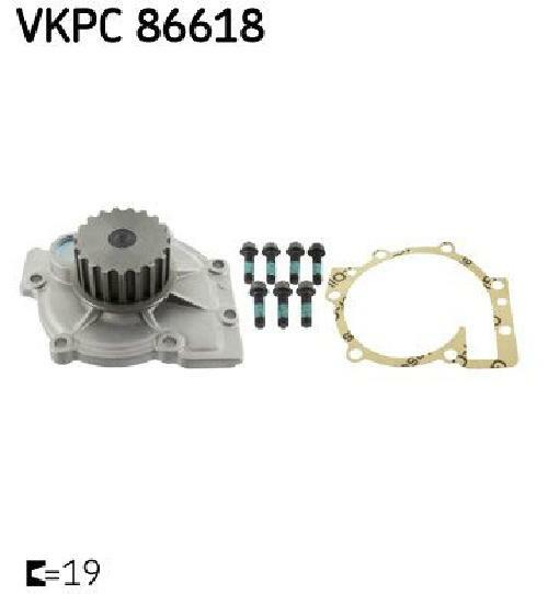 Original SKF Wasserpumpe Vkpc 86618 FüR Ford Renault Volvo-image