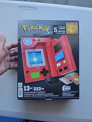 Nintendo Pokemon MEGA Collector Building Sets- Kanto Region Pokedex