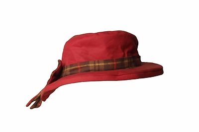 Walker & Hawkes Ladies Wax Riding Thelma Bow Knot Hat W  display picture 1