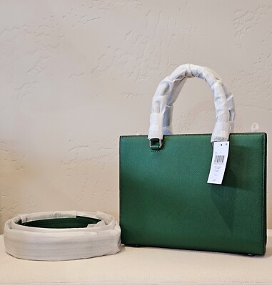 バッグ COACH SIGNATURE TOTE BAG VINTAGE GREEN Coach Tote With Signature Canvas - Green ( Origin $495 ) | eBay