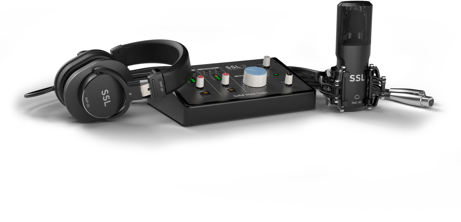 SSL 2 Recording Pack