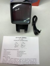 Medalight 35mm LED Desk Top Slide Viewer with 3x Magnification and Glass Lens