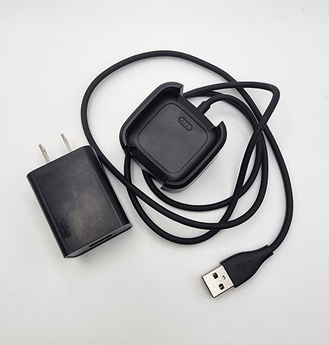 Charger Fitbit Versa Health & Fitness Smartwatch Fast Charging Dock & Wall Block - 第 1/3 張圖片
