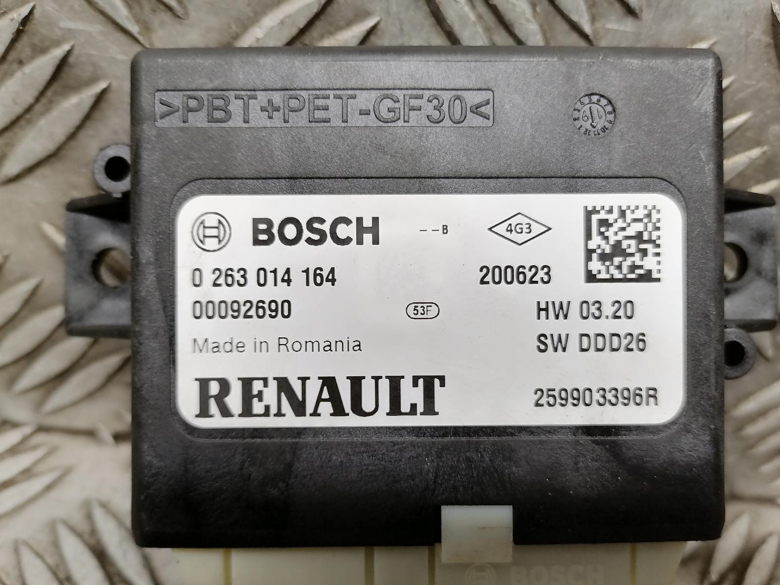 259903396R Electronics Module Renault MEGANE IV Fastback 1056194 