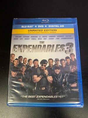 The Expendables 3 (Blu-ray, 2014)