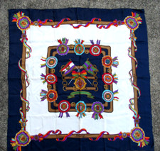 Vintage Hiroko Kapp Driving Design 34  Square Silk Scarf Signed New w/ Tags