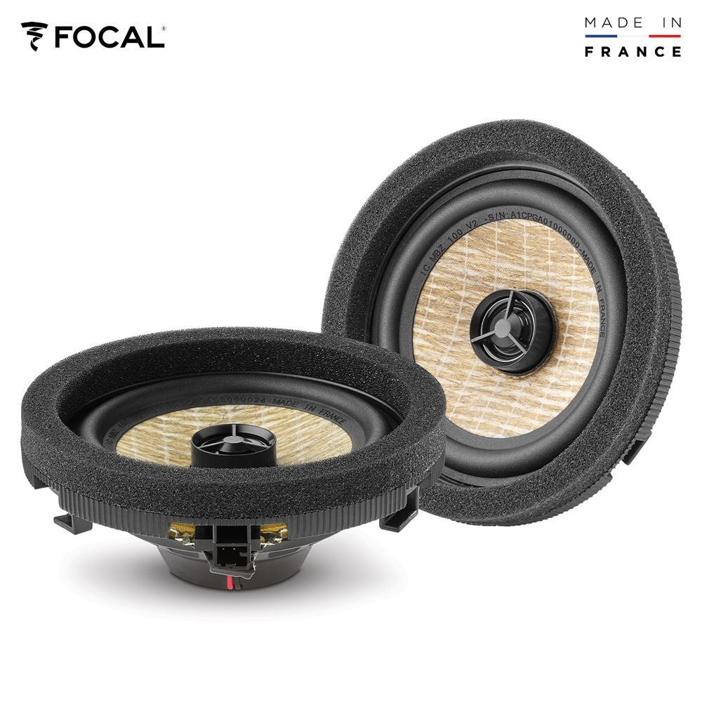 Audio Focal 10cm Speakers Focal ICBMW100 10cm 80W Ohms Car Coaxial