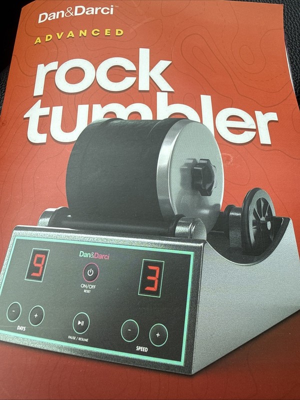 Dan & Darci Advanced Rock Tumbler Kit With Additional Grit Kit NEW Complete