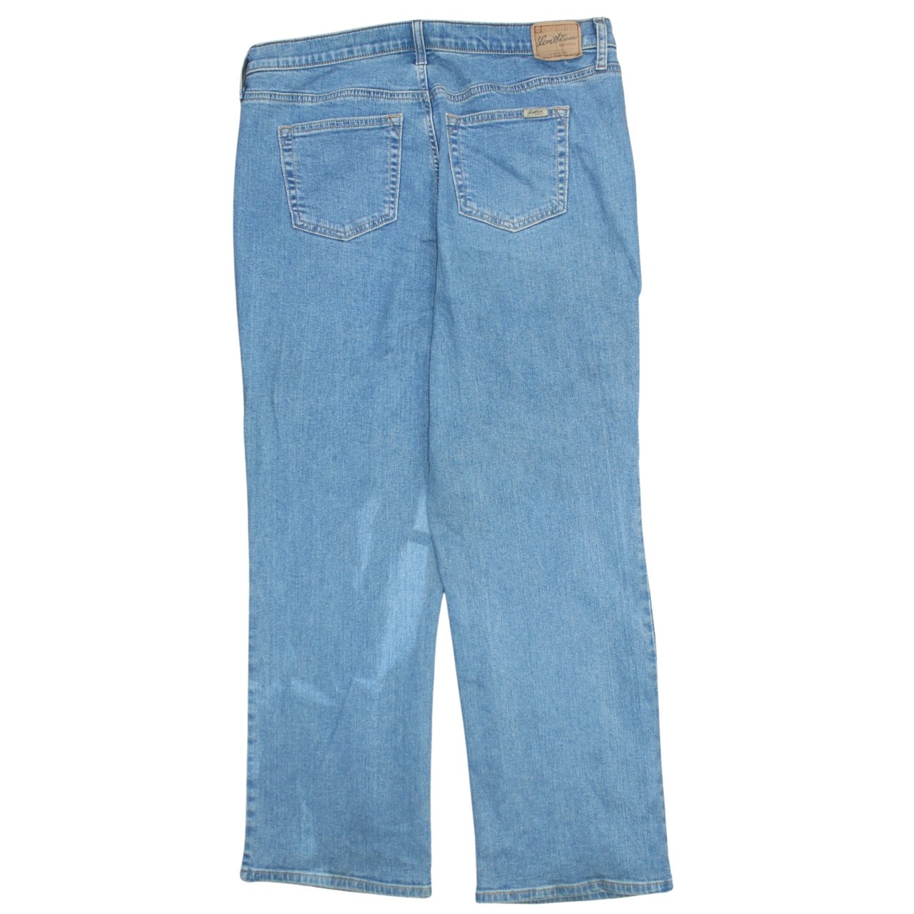 Levi Strauss Signature Womens Jeans Light Blue Stretch Bootcut Denim 5 Pocket XL