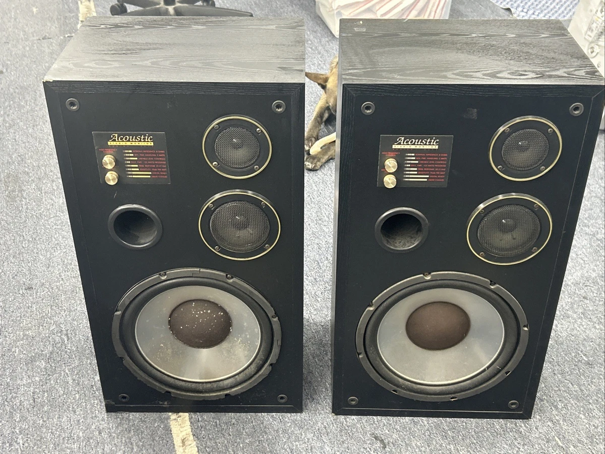 Acoustic Studio Monitors In Pro Audio Speakers & Monitors for sale