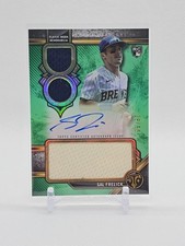 2024 Topps Triple Threads -  Autograph Relics Sal Frelick #RAR-SF Emerald /50