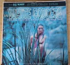 Frank Hunter & His Orchestra White Goddess Vinyl Record LP Kapp KL-1136 Exotica