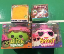 Crazy Fun Halloween Witch Ghost Squishy Squish Stretch Squeeze Toy 2-Pack 2