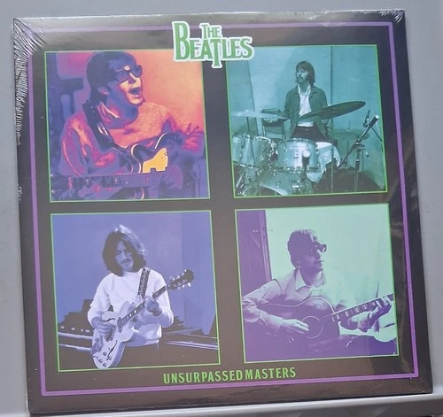 New ListingThe Beatles Unsurpassed Masters turquoise Vinyl, Includes poster, NEW & SEALED