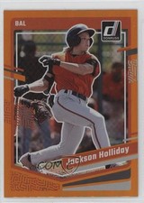 2023 Panini Donruss Holo Orange Jackson Holliday #93 1ne5