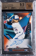 2020 FINEST FIRSTS AUTOS ORANGE REFRACTOR #FFABB BO BICHETTE #/25 BGS 9.5