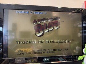 Vtg 1989 A Boy and His Blob Trouble on Blobolonia NES Cartridge + Manual Clean