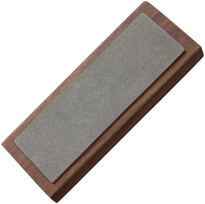 Eze-Lap Diamond Coarse Grit Knife Sharpener Mounted On A Wooden Base 62C