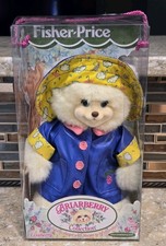 Vintage Fisher Price 10" Briarberry Lisaberry Plush Bear 2000 Hard to find 