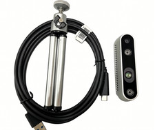 Intel RealSense Depth Camera D435 Silver with locking USB C To C Cable