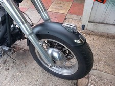 Harley Frontfender, Chrom Fender Light und Chromblende.