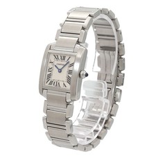 Cartier Tank Francaise SM W51008Q3 Quartz Cream Dial Ladies Watch 90309541 3