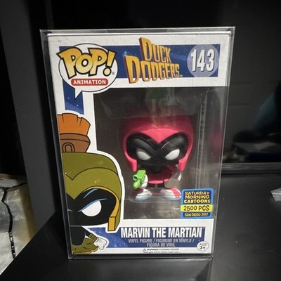 Funko Pop! Vinyl: Duck Dodgers Marvin the Martian #143 Pink SDCC 2017 LD 2500
