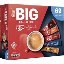 Nestle Big Biscuit Box Kitkat & Friends, 69 Bars