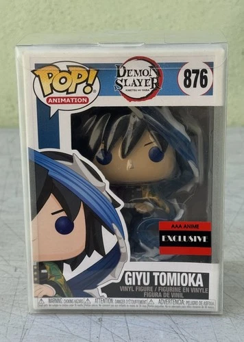 Funko Pop Demon Slayer : GIYU TOMIOKA #876 Vinyl Special Edition Vinyl "MINT"