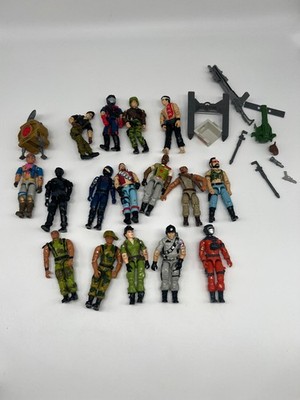 Gi Joe Action Figuren Sammlung Snake Eyes Lamprey Mainframe 1985 1986 uvm